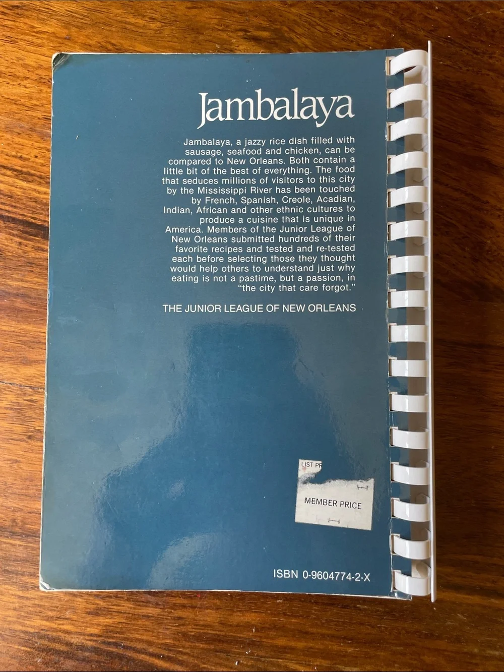 Books Vintage jambalaya cookbook